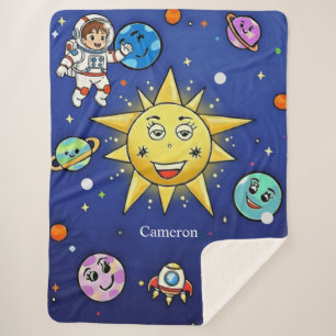 Cobertor Sherpa Sonhos de Infância, Grande 60X 80