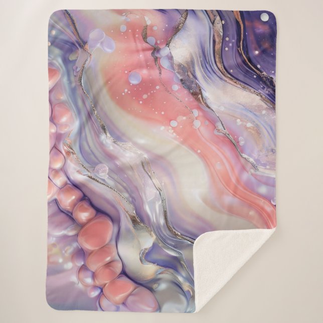 Cobertor Sherpa Sorbet (Frente)