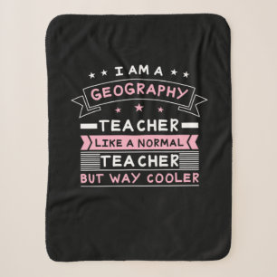 Cobertor Sherpa Sou Professora De Geografia