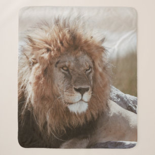COBERTOR SHERPA SR. LION