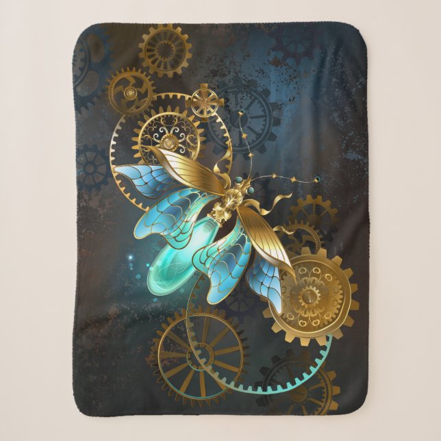 Cobertor Sherpa Steampunk Firefly (Frente)