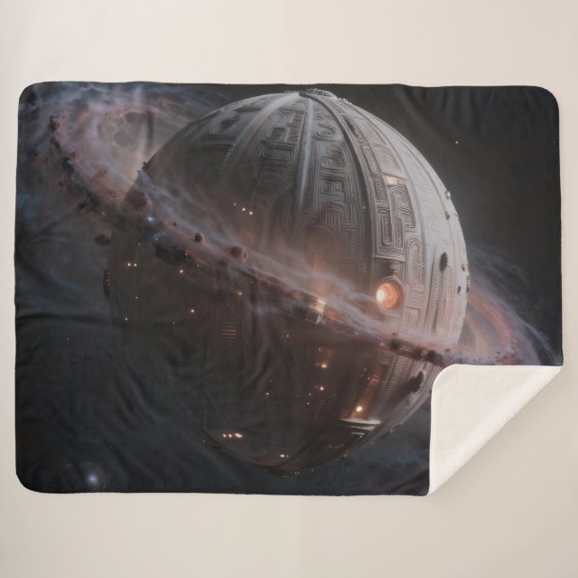 Cobertor Sherpa Stellar Path – Journey Through the Universe (Frente (Horizontal))