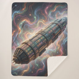 Cobertor Sherpa Stellar Path – Journey Through the Universe´10