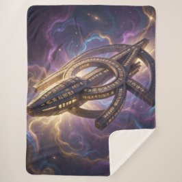 Cobertor Sherpa Stellar Path – Journey Through the Universe´14