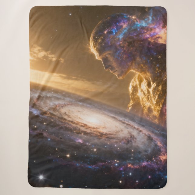Cobertor Sherpa Stellar Path – Journey Through the Universe´15 (Frente)