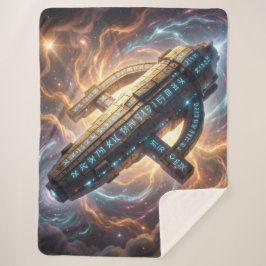 Cobertor Sherpa Stellar Path – Journey Through the Universe´5