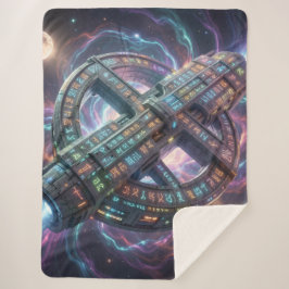Cobertor Sherpa Stellar Path – Journey Through the Universe´8