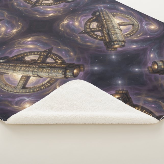 Cobertor Sherpa Stellar Path – Journey Through the Universe´9 (3/4)
