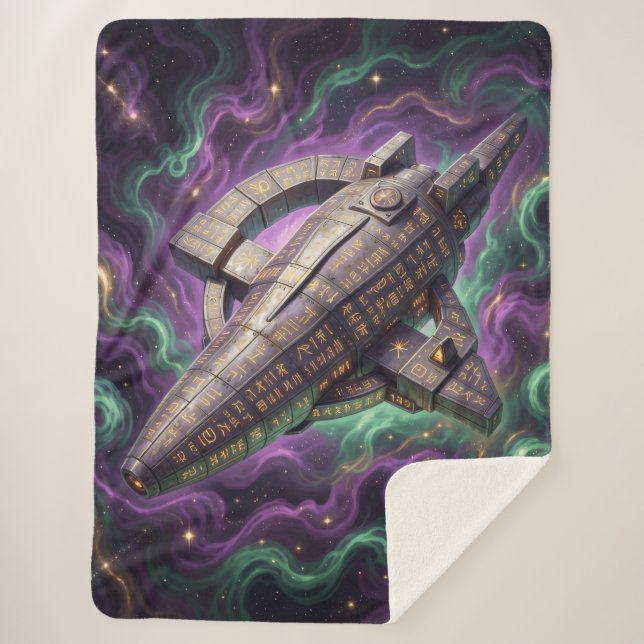 Cobertor Sherpa Sternenpfad – Reise durch das Universum´12 (Frente)