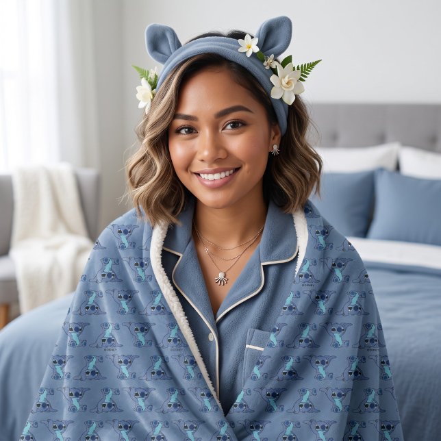 Cobertor Sherpa Stitch (Criador carregado)