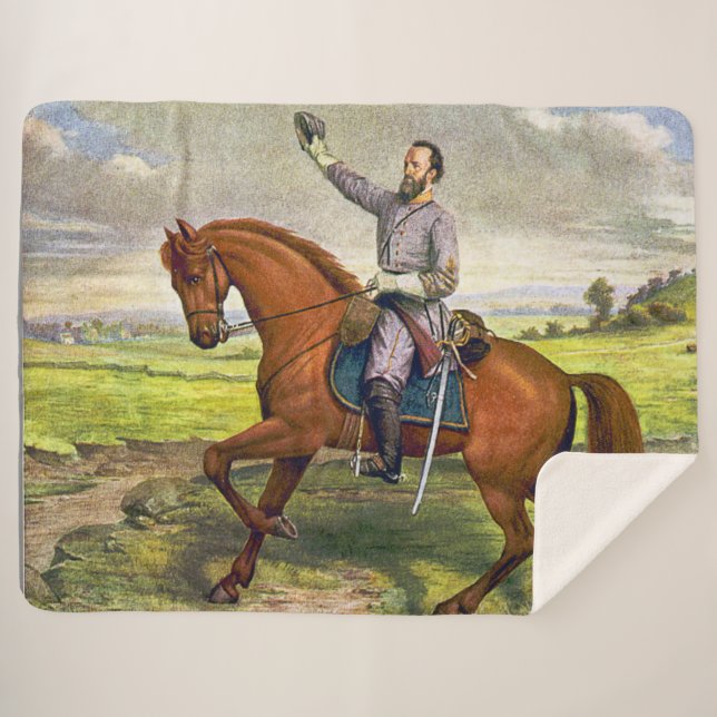COBERTOR SHERPA STONEWALL JACKSON EM POUCO (Frente (Horizontal))