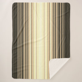 Cobertor Sherpa Stripe Neutro Sherpa Blanket 60"x 80"