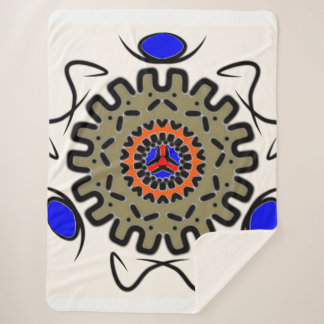 Cobertor Sherpa Suavidade do Mandala Real