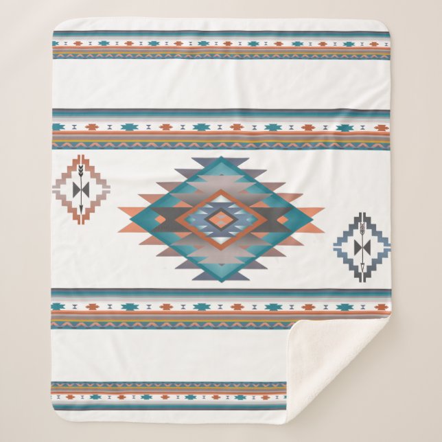 Cobertor Sherpa Sudoeste 6, cor alterável (Frente)