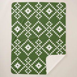 Cobertor Sherpa Suéter de Natal