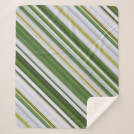 Cobertor Sherpa Summer Daisy White e Greve Verde