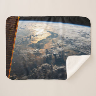 Cobertor Sherpa Sunglint Beams No Mar De Celebes No Sudeste Asiáti