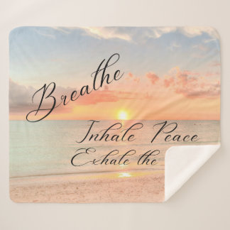 Cobertor Sherpa Sunset em Beach Sherpa Blanket
