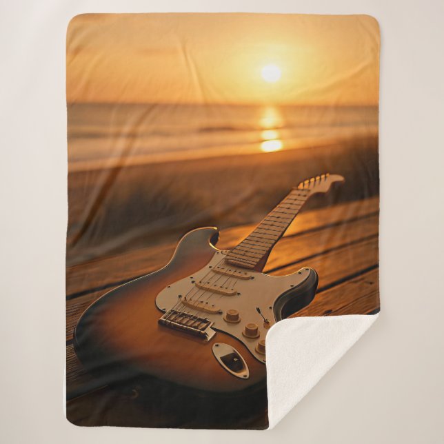 Cobertor Sherpa Sunset Melody (Frente)