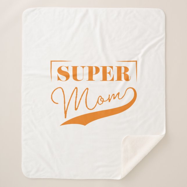 Cobertor Sherpa Super Mãe (Frente)