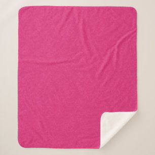 Cobertor Sherpa Superfície rosa texturizada com padrão sutil de re