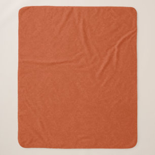 Cobertor Sherpa Superfície texturizada laranja com padrão espiral