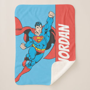 Cobertor Sherpa Superman Right Fist Raed