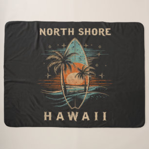 Cobertor Sherpa Surfista North Shore Havaí