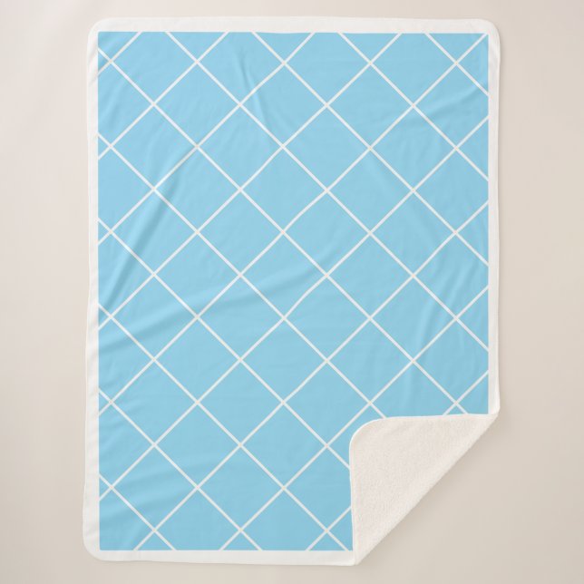 Cobertor Sherpa SWEET DIAMOND, Fleece  (Frente)