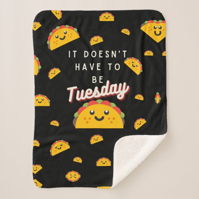 Cobertor Sherpa Taco Blanket (Frente)