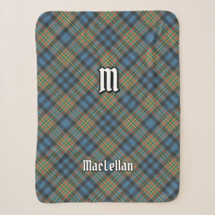 Cobertor Sherpa Tartan Antigo do Clã MacLellan