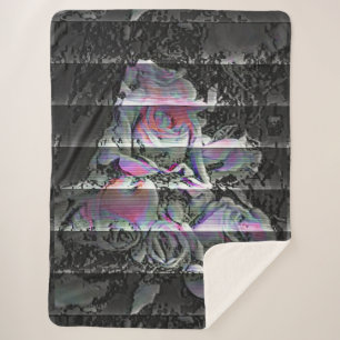 Cobertor Sherpa Techno Bouquet