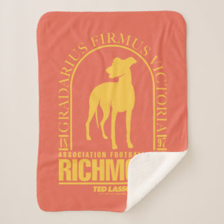 Cobertor Sherpa Ted Lasso | AFC Richmond Gold Arched Logo
