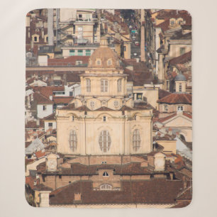 Cobertor Sherpa telespectador da cidade italiana,arquitetura,edifí