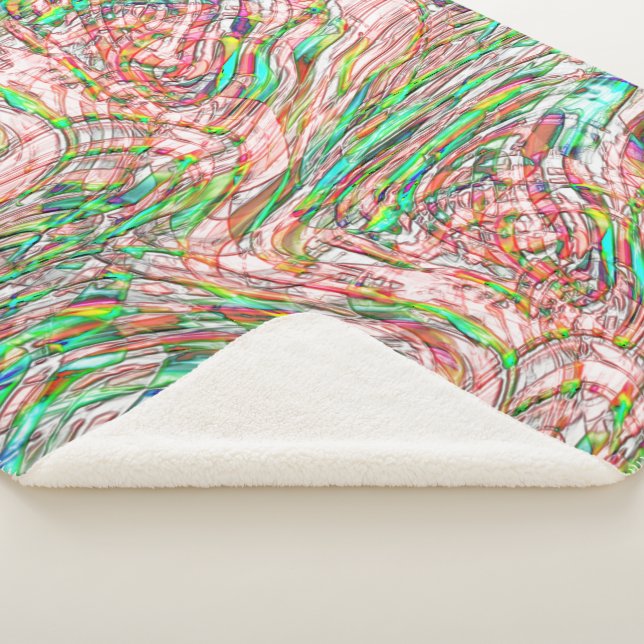 Cobertor Sherpa Tempestade de trilhas torcidas (3/4)