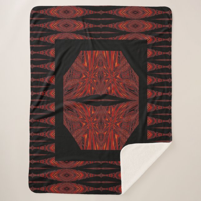 Cobertor Sherpa Tempestade sagrada 19 (Frente)