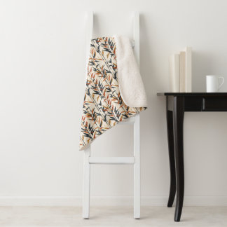 Cobertor Sherpa Terno Terreno do Bambu Sherpa Blanket