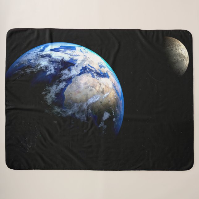 COBERTOR SHERPA TERRA E LUA (Frente (Horizontal))