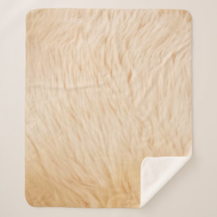 Cobertor Sherpa Textura de animais com pelo de cabra