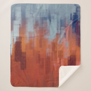 Cobertor Sherpa textura de fundo abstrato. Ilustração 2d. Expr