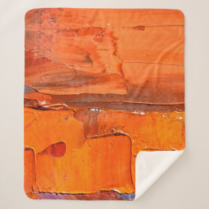 Cobertor Sherpa Textura multicolor de tinta a óleo. fundo de abstr