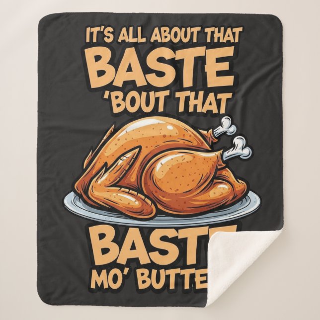 Cobertor Sherpa Thanksgiving Sherpa Blanket (Frente)