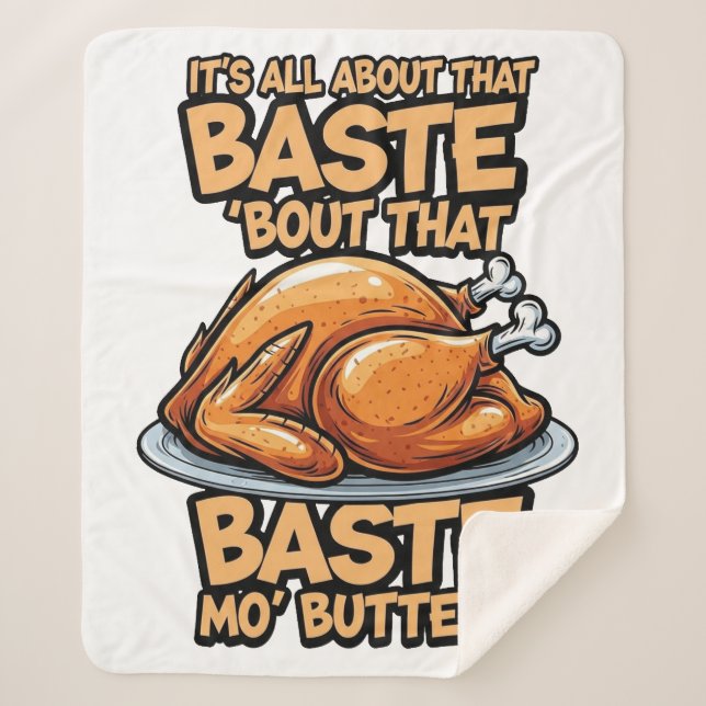 Cobertor Sherpa Thanksgiving Sherpa Blanket (Frente)