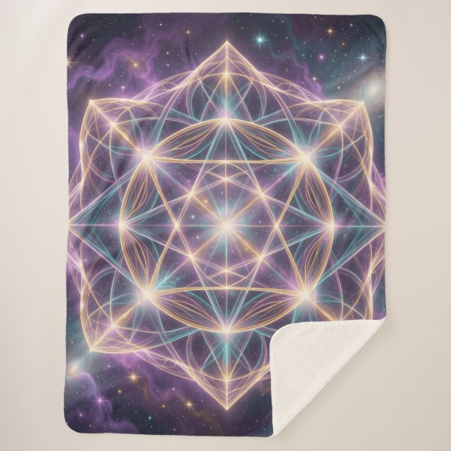 Cobertor Sherpa The 7 Chakras´11 (Frente)