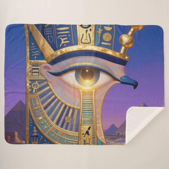 Cobertor Sherpa The Egyptian Eye´2 (Frente (Horizontal))