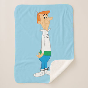 Cobertor Sherpa The Jetsons Meet George Jetson