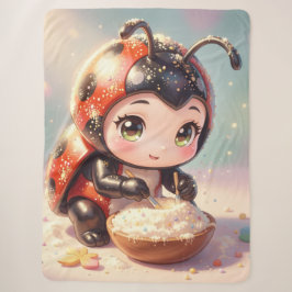 Cobertor Sherpa The Ladybug and the Hidden Nectar Kingdom.1