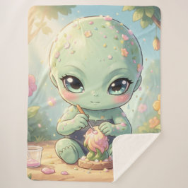 Cobertor Sherpa The Nectar Galaxy Wanderers.1
