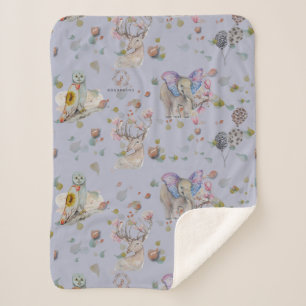 Cobertor Sherpa Theme Baby