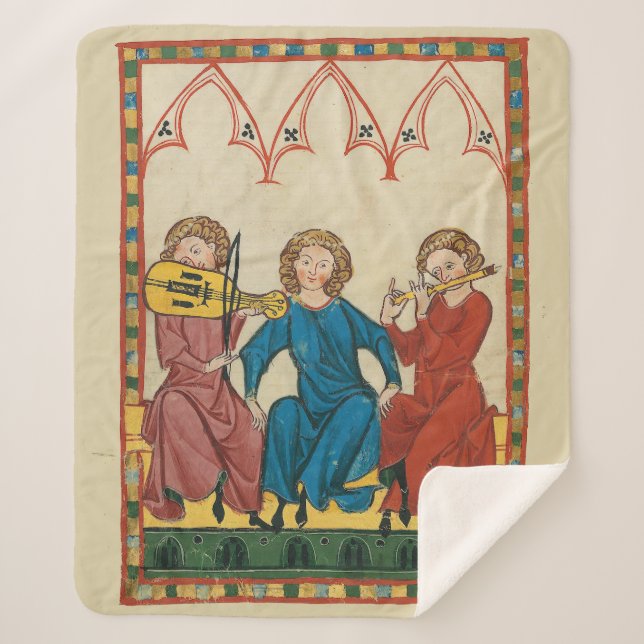 Cobertor Sherpa Three Musicians (Frente)